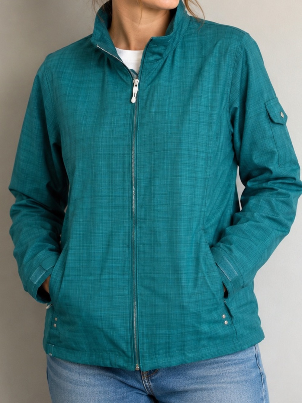 WindRiver Teal Insulated Winter Jacket Coat Women’s Small S Removable